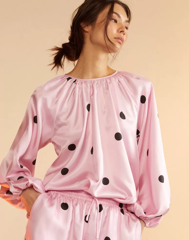 Cynthia Rowley Alice Silk Blouse