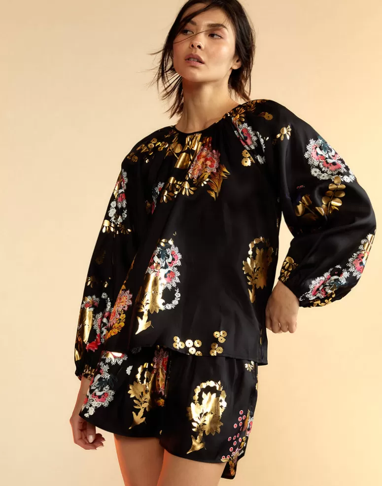 Cynthia Rowley Alice Silk Blouse