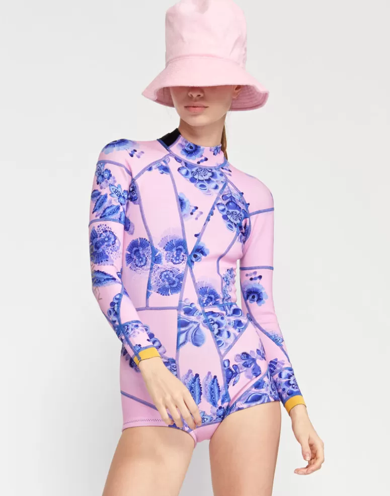 Cynthia Rowley Bowie Floral Wetsuit