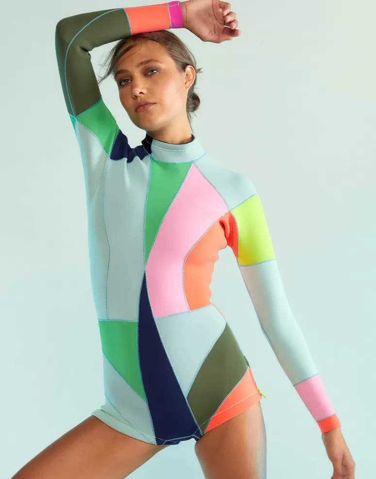 Cynthia Rowley Colorblock Wetsuit