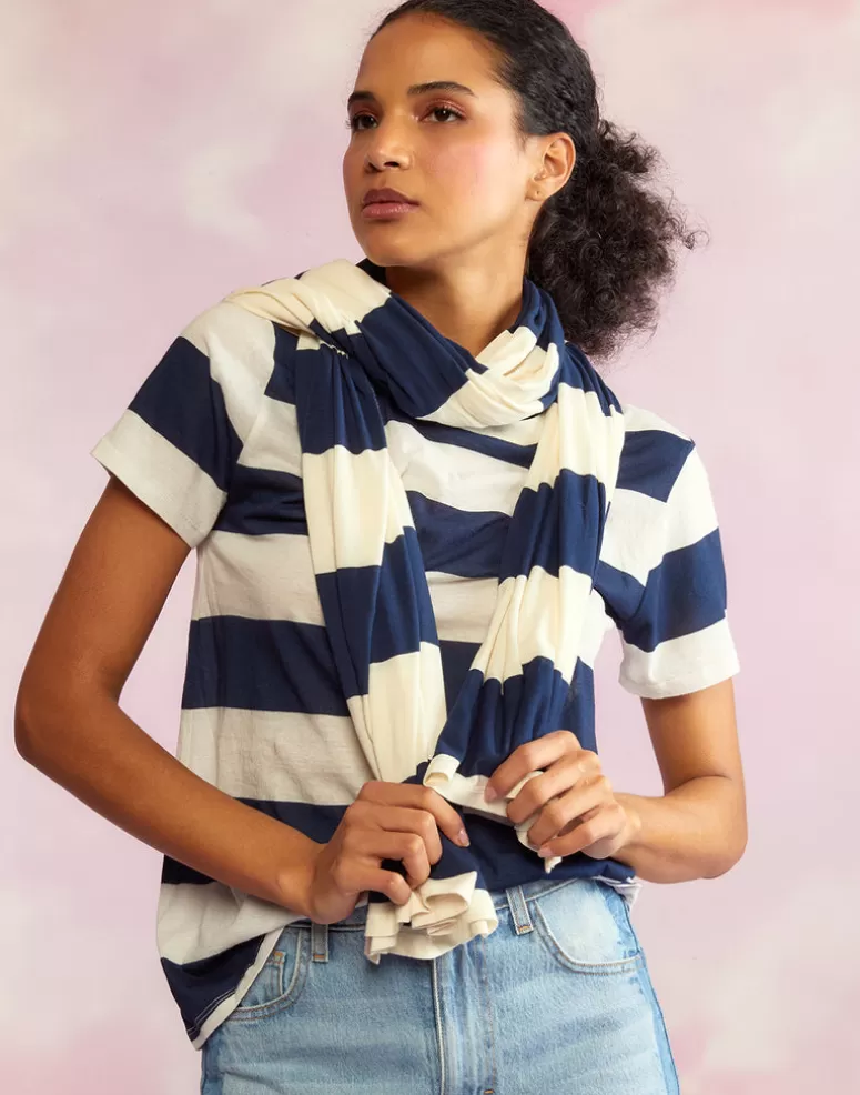 Cynthia Rowley Cotton Jersey Scarf