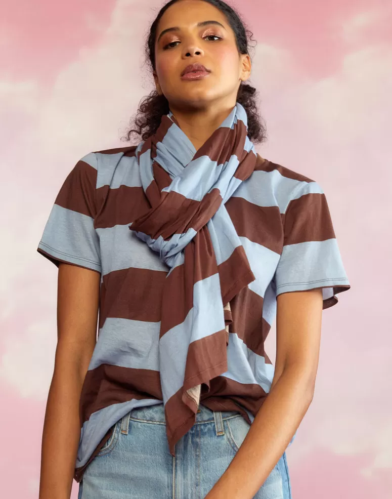 Cynthia Rowley Cotton Jersey Scarf