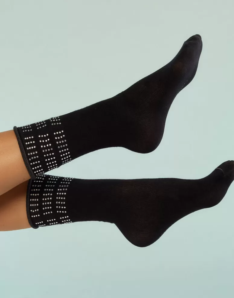 Cynthia Rowley Crystal Sport Socks