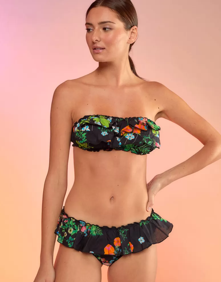 Cynthia Rowley Flirt Ruffle Bikini Bottom