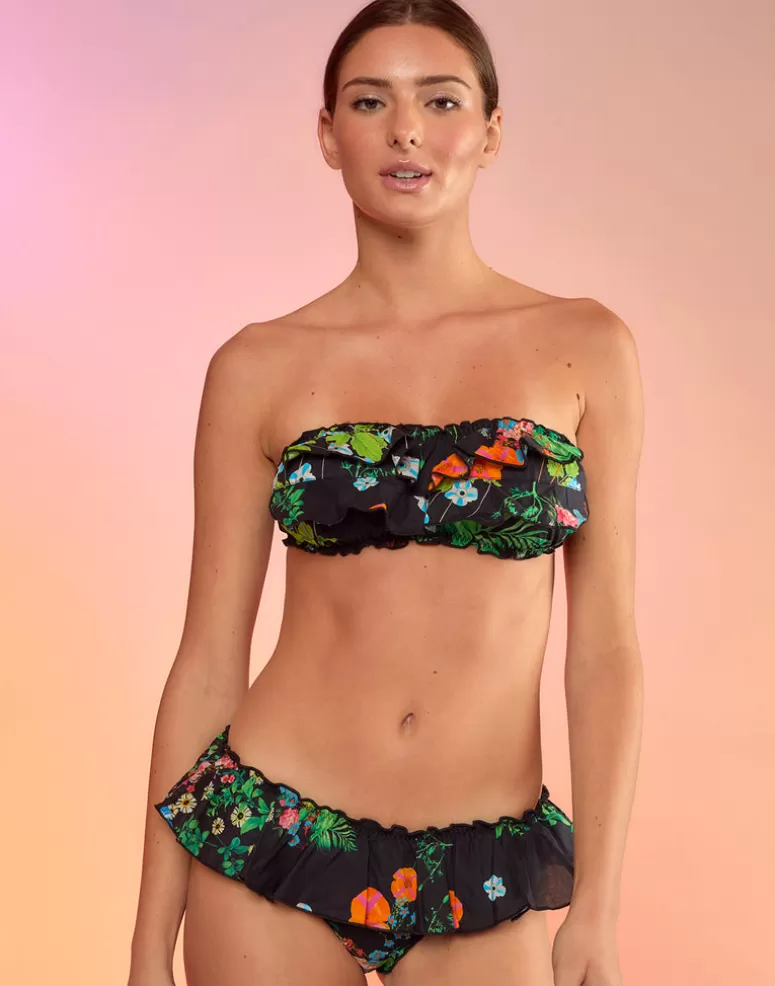 Cynthia Rowley Flirt Ruffle Bikini Bottom