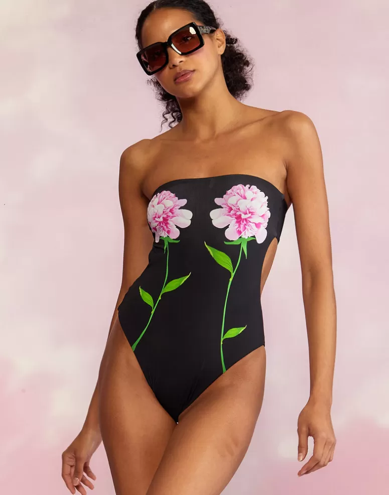 Cynthia Rowley Freya Strapless Swimsuit