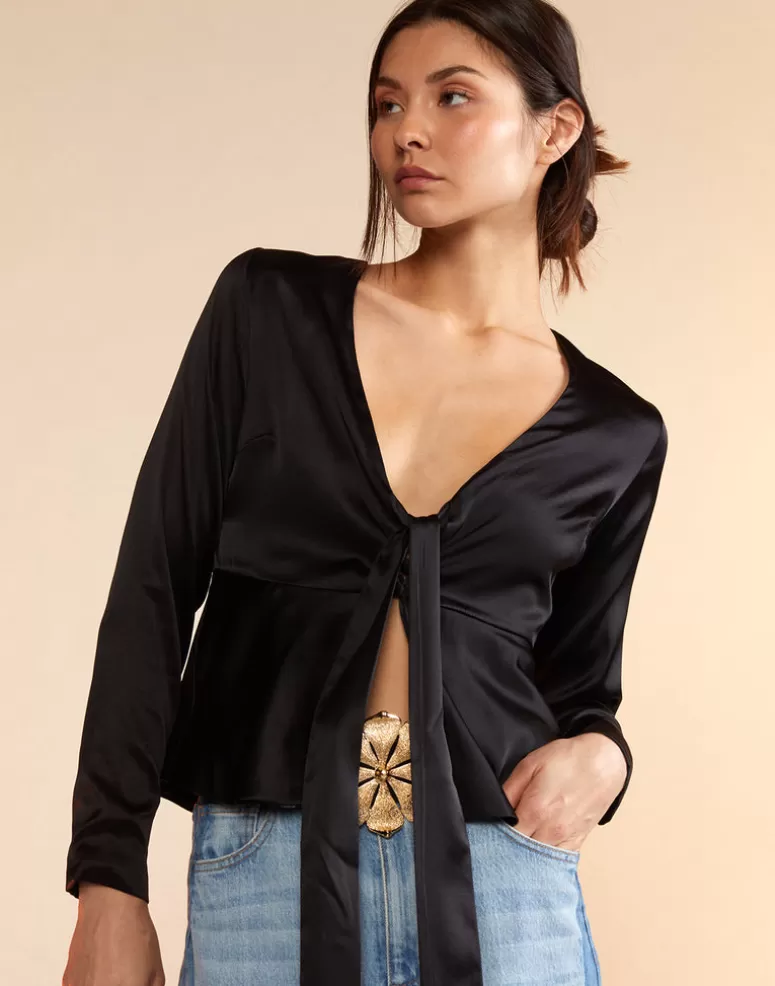 Cynthia Rowley Jula Silk Blouse