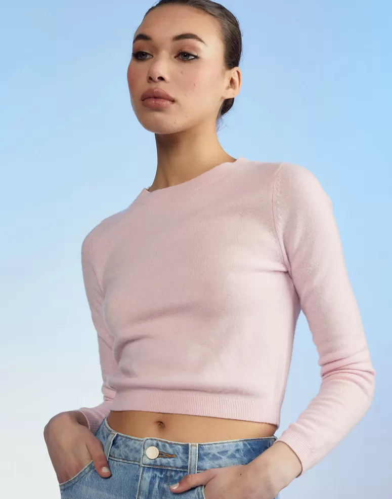 Cynthia Rowley Kendal Cropped Sweater