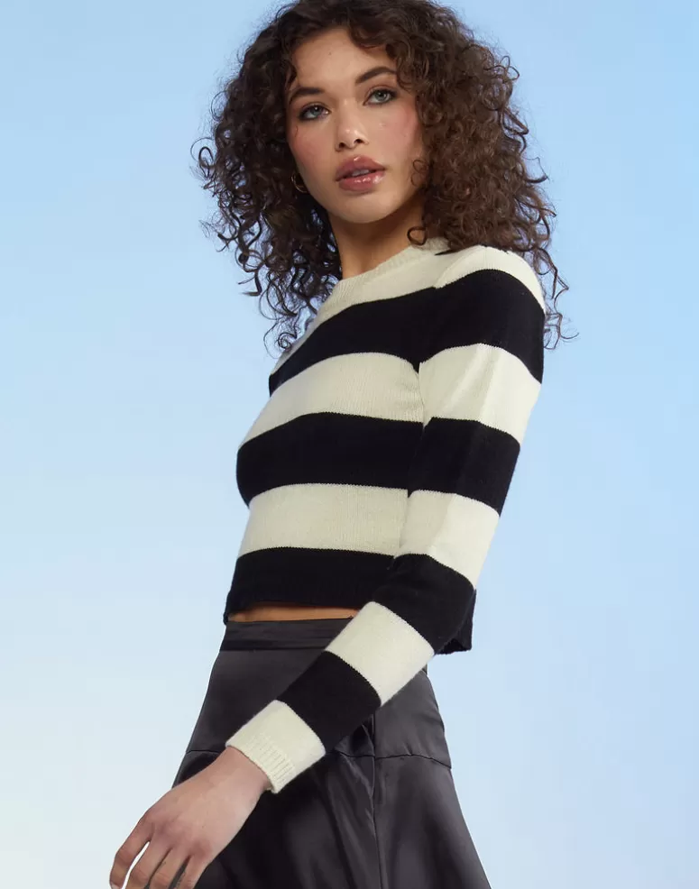 Cynthia Rowley Kendal Cropped Sweater