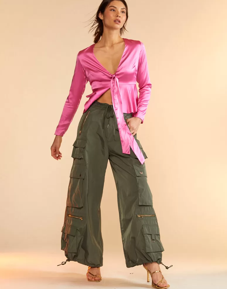 Cynthia Rowley Kim Cargo Pant