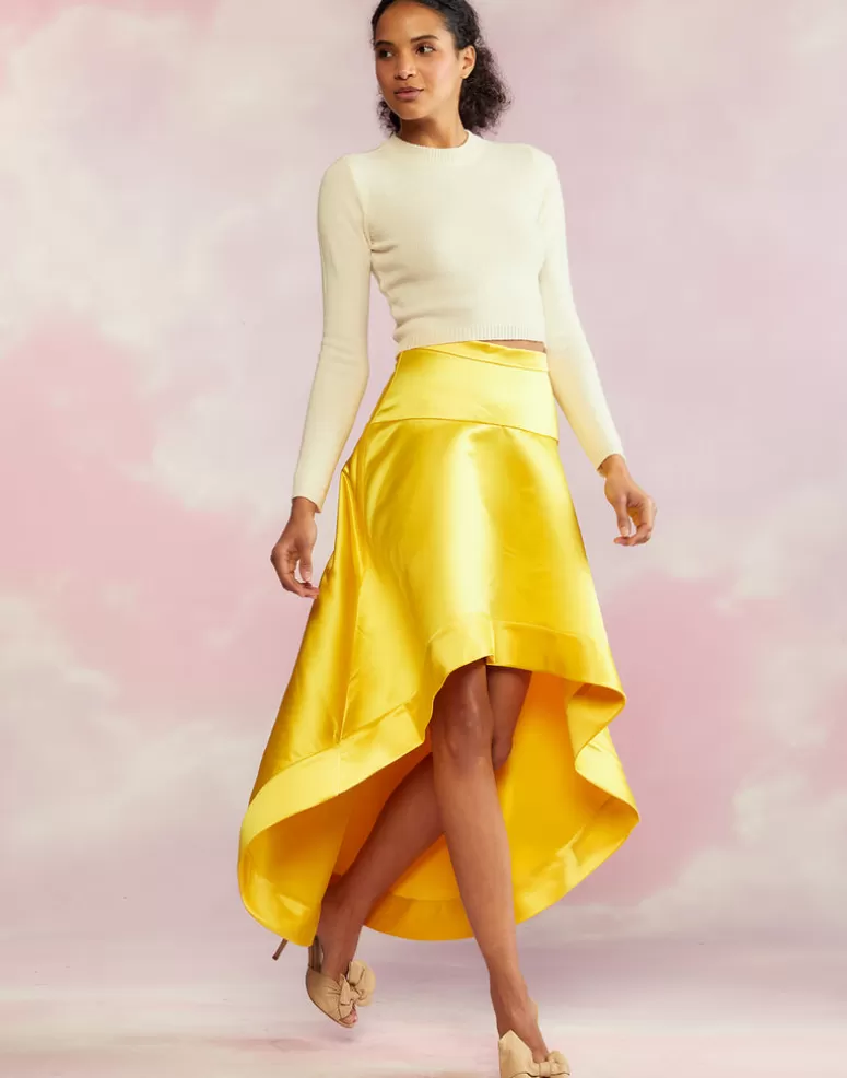 Cynthia Rowley Livia Satin Skirt