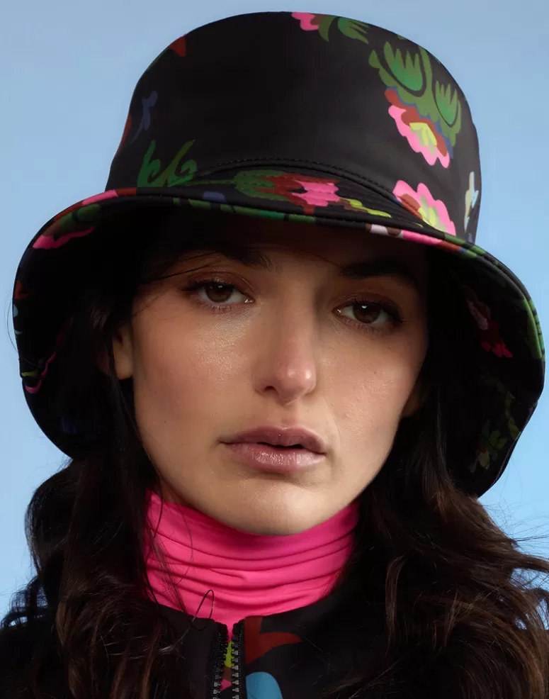 Cynthia Rowley Neoprene Bucket Hat