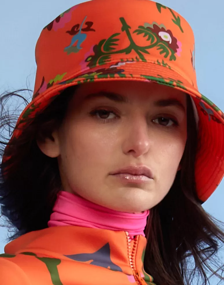 Cynthia Rowley Neoprene Bucket Hat