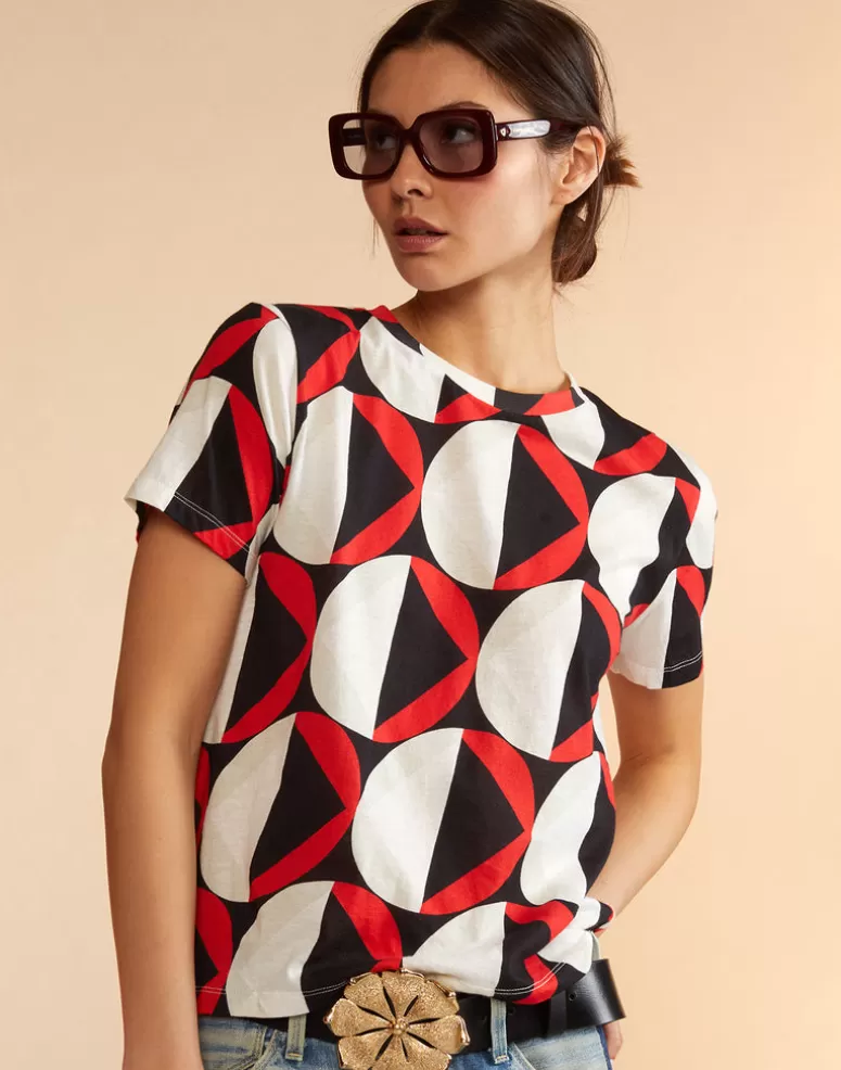 Cynthia Rowley Printed T-Shirt