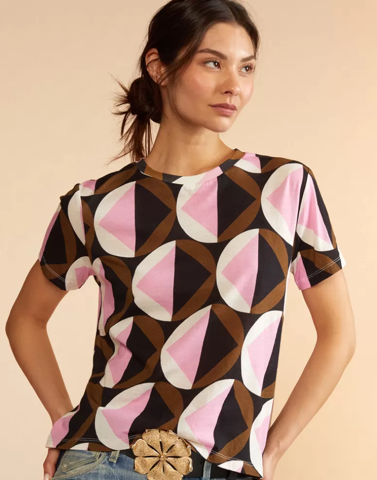 Cynthia Rowley Printed T-Shirt