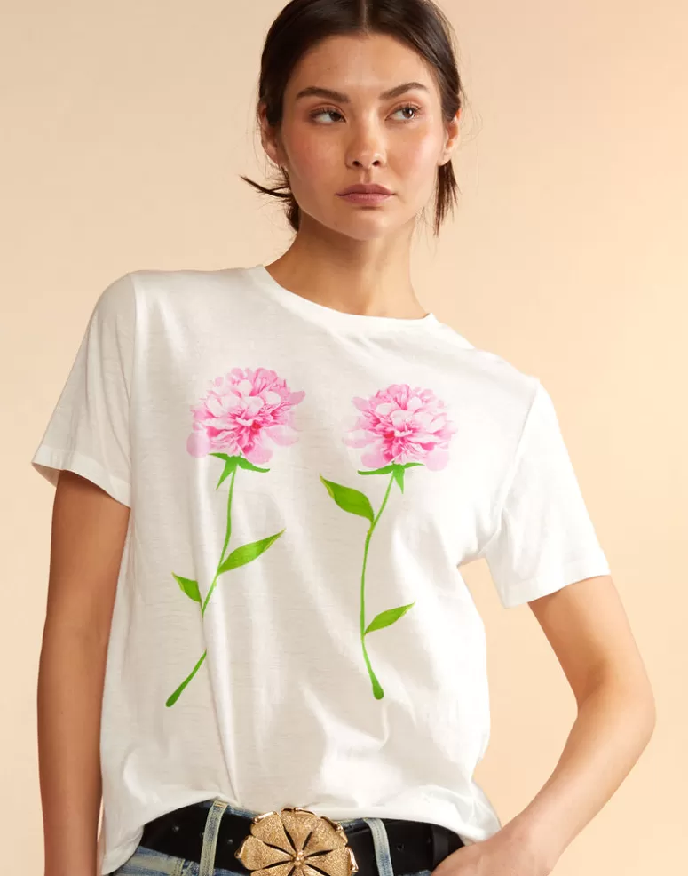 Cynthia Rowley Printed T-Shirt