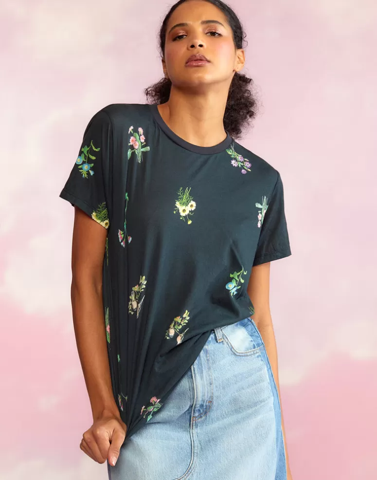 Cynthia Rowley Printed T-Shirt