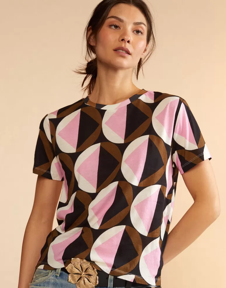 Cynthia Rowley Printed T-Shirt