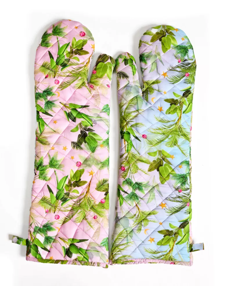 Cynthia Rowley Quilted Oven Mitts