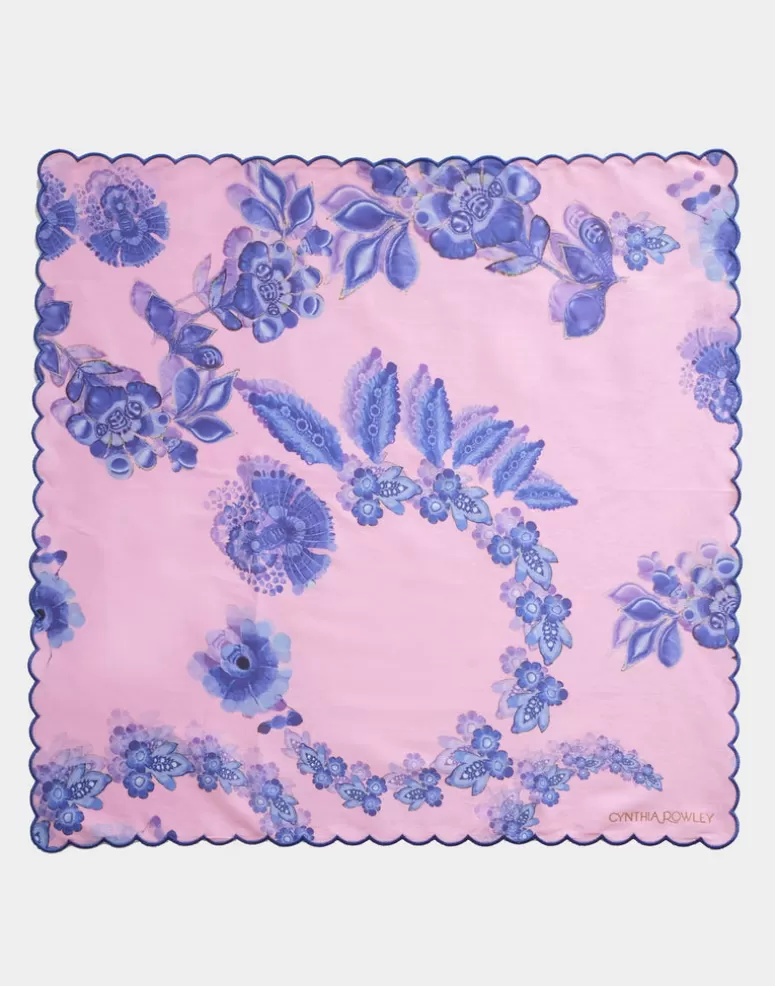 Cynthia Rowley Scallop Embroidered Edge Dinner Napkin