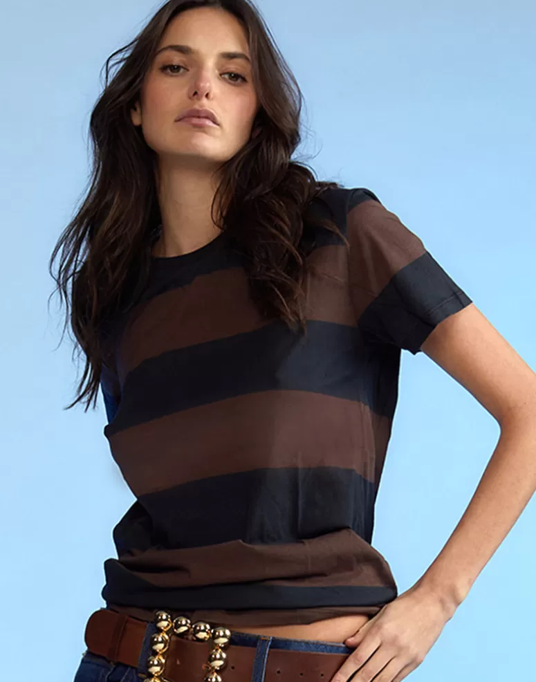 Cynthia Rowley Striped Tee