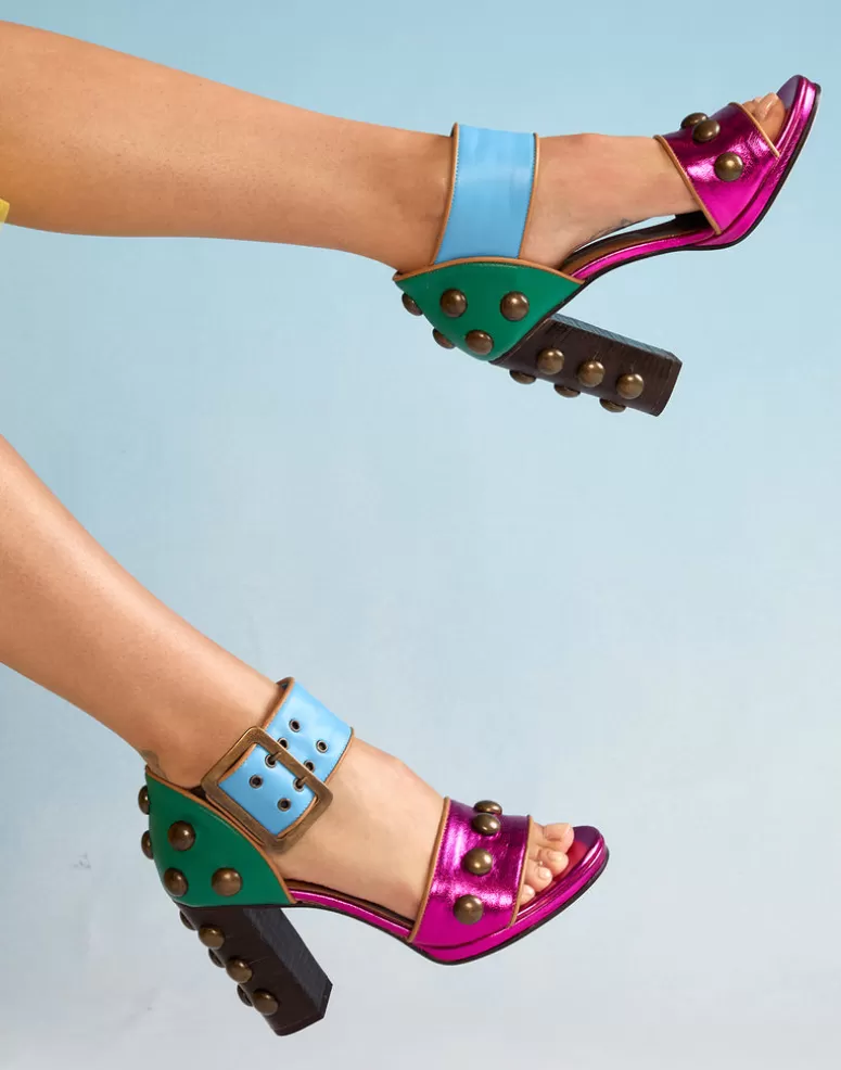 Cynthia Rowley Studded Heels