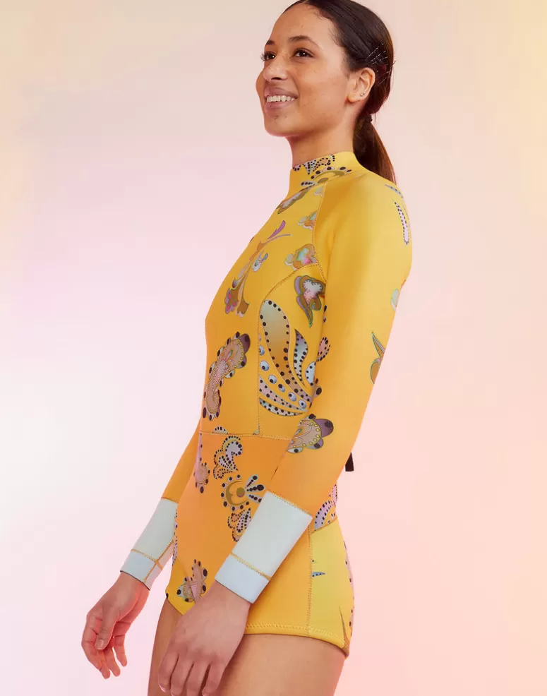 Cynthia Rowley Sunrise Paisley Wetsuit