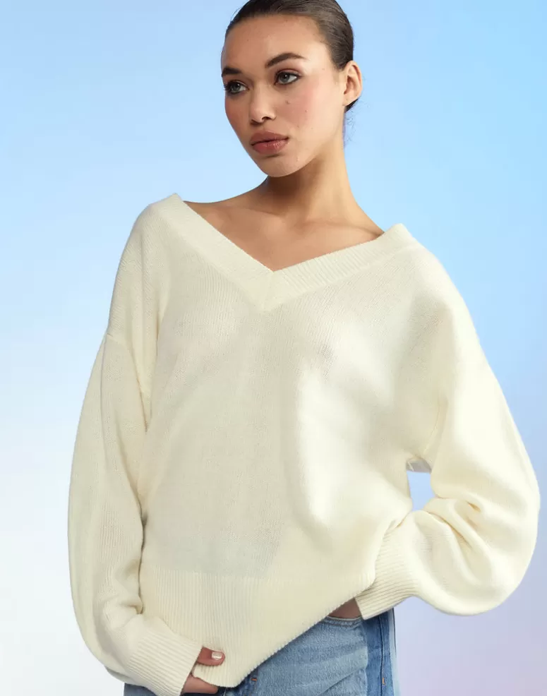 Cynthia Rowley Talia V-Neck Sweater