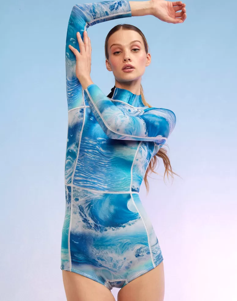 Cynthia Rowley Watercamo Wetsuit